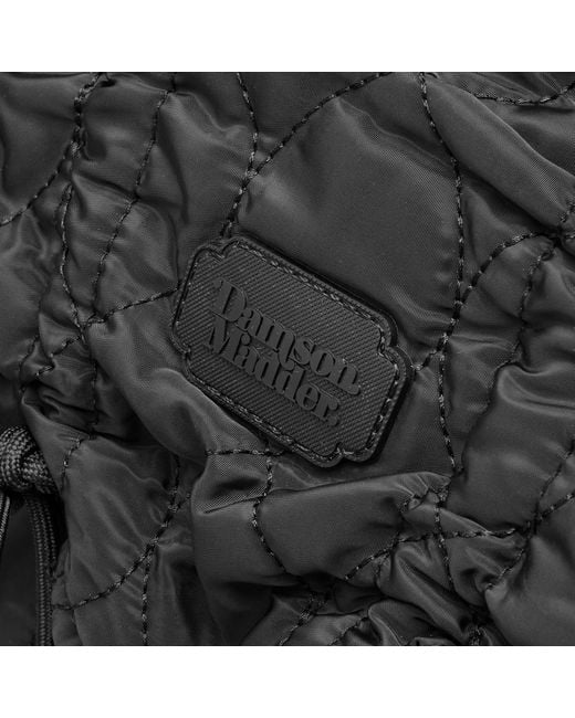 Damson Madder Ruched Backpack in Black | Lyst UK