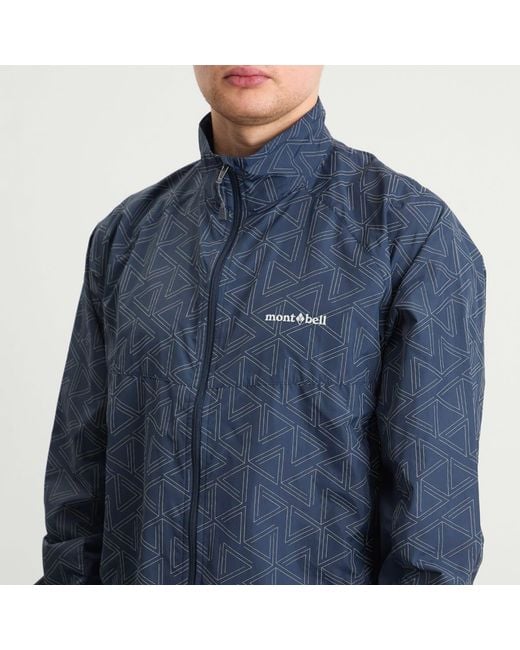 Montbell Blue Reflect Wind Jacket for men