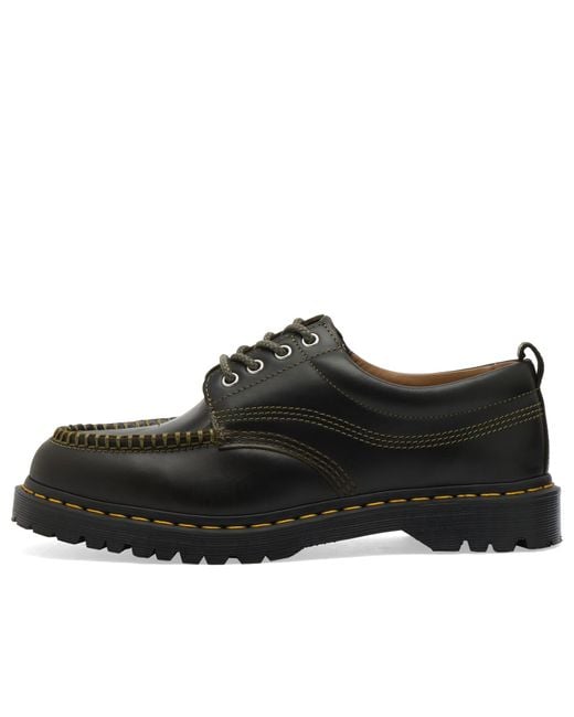 Dr. Martens Black Lowell 4 Eye Shoe for men