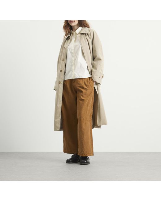 YMC Brown Drop Out Trousers