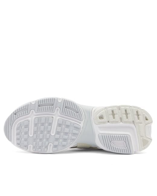 Nike White S V2K Run Sneakers Metallic