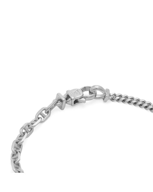 Tom Wood Metallic Rue Bracelet