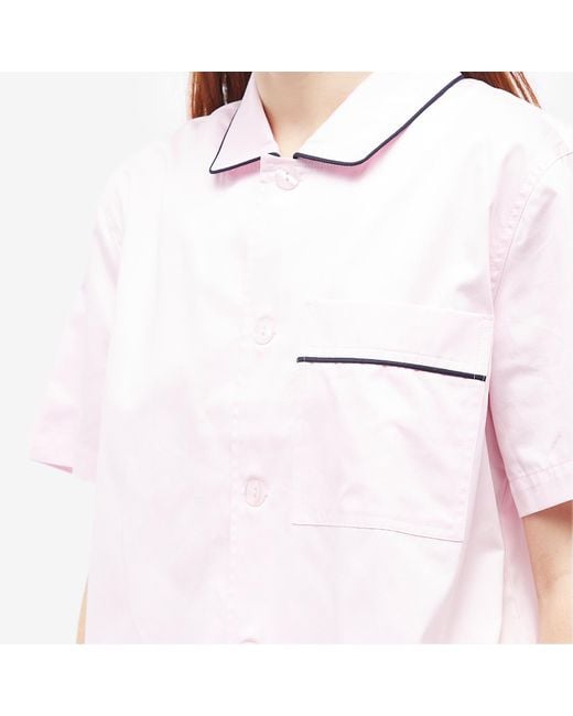 Hay Pink Outline Short Pyjama Shirt