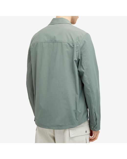 Belstaff Green Castmaster Shell Overshirt for men