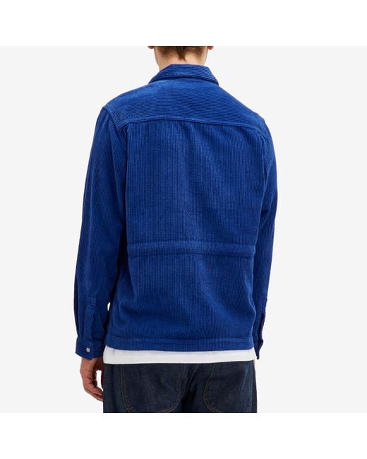 Folk Blue Assembly Jacket for men