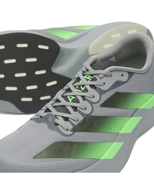 Adidas Originals Gray Adidas Adizero Adios Evo Sl Woven Sneaker for men