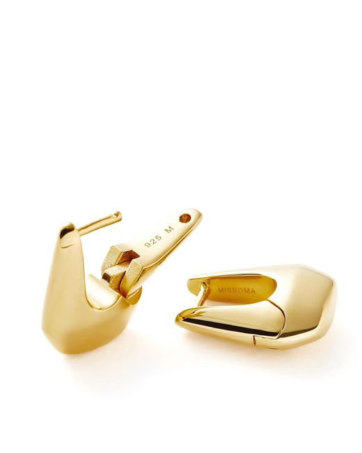 Missoma Metallic X Lucy Williams Arco Small Hoop Earrings