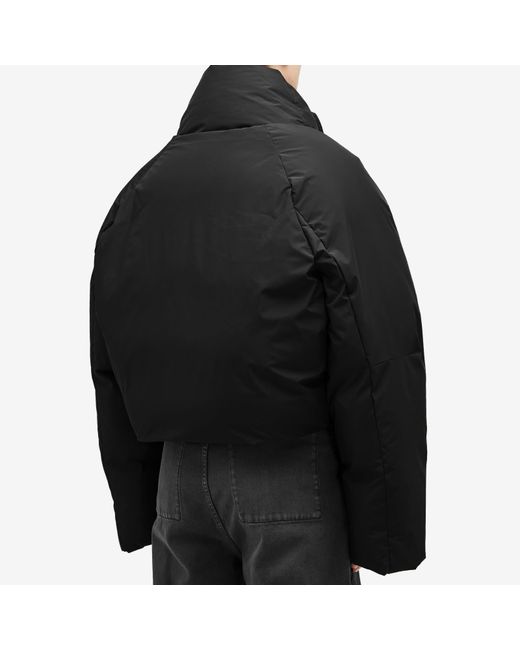 Entire studios Black Dbl Puffer Jacket for men