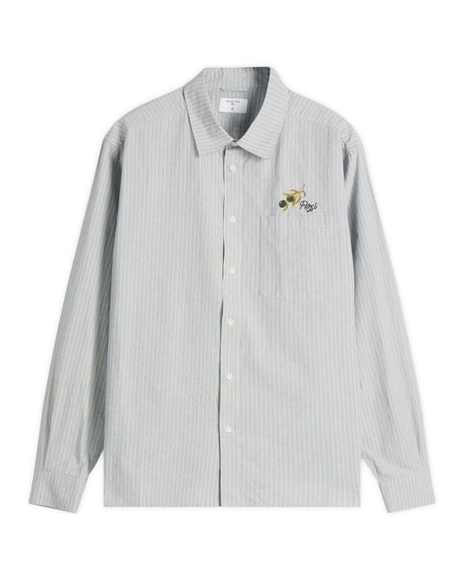 Percival Gray Bari Oversized Pearce Shirt for men