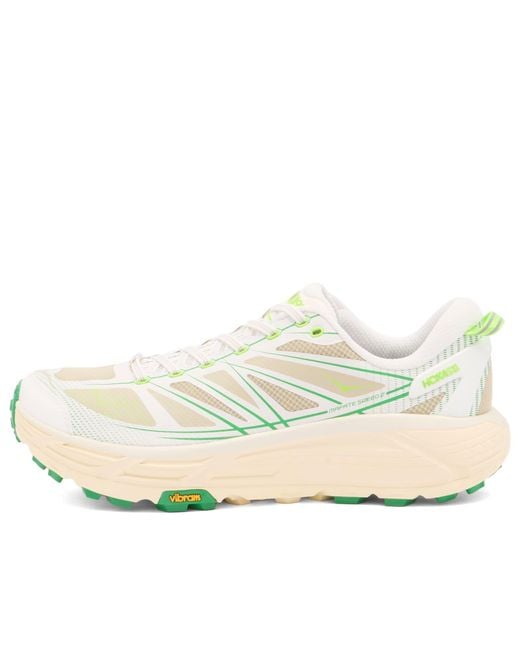 Hoka One One White U Mafate Speed 2 Sneaker