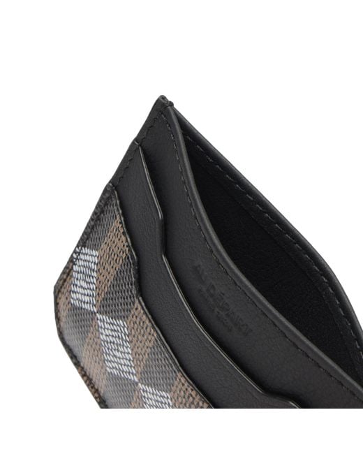 AU DEPART Black Card Holder