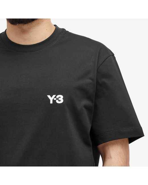 Y-3 Black X Real Madrid T-Shirt for men