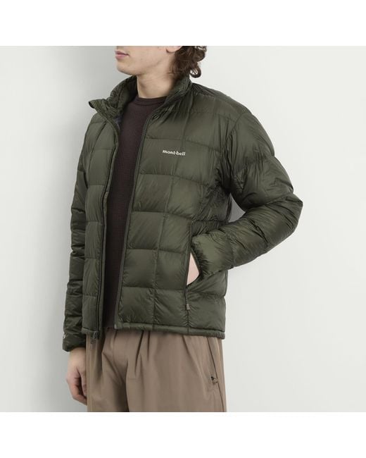 Montbell Green Superior Down Jacket for men