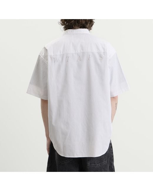 (w)taps White Txt 02 Ss for men