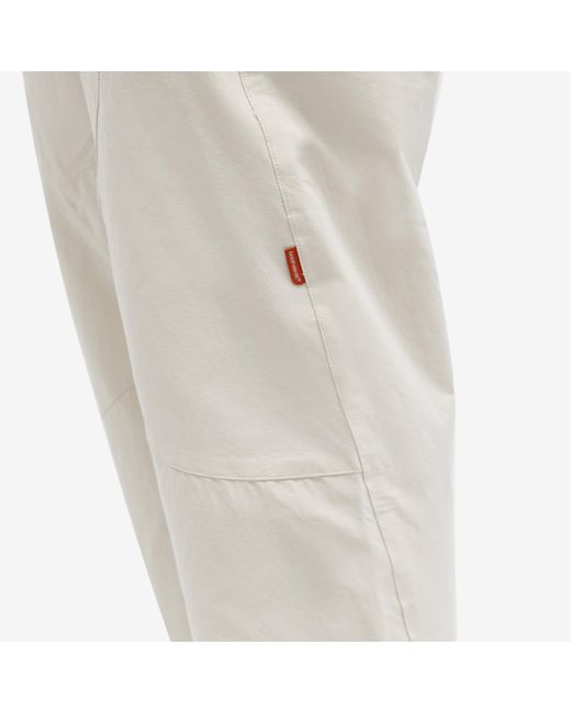 GOOPiMADE White “Br-05” Softbox Basic Pants for men