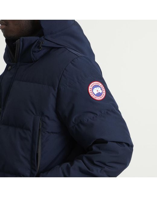 Canada Goose Blue Wyndham Parka Jacket Classic Disc for men