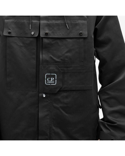 C P Company Black Metropolis A.A.C. Utility Zip Jacket for men