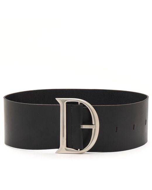 Deadwood Black D-Belt Upcycled Leather