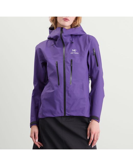 Arc'teryx Purple Alpha Sv Jacket