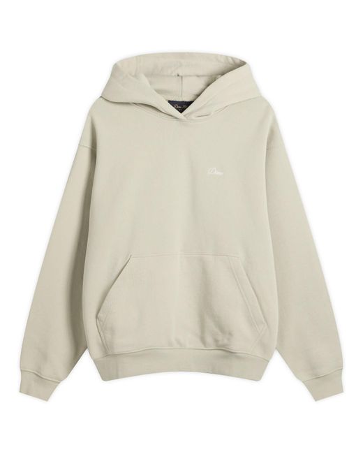 Dime Natural Cursive Small Logo Hoodie for men