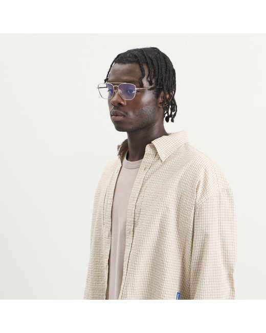Le Specs White Diametric Light Glasses