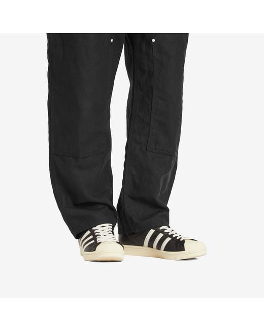 adidas Superstar Vintage Mig Sneaker in Black for Men | Lyst