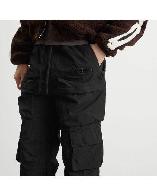 Amiri Gray Multi Pocket Cargo Pants for men