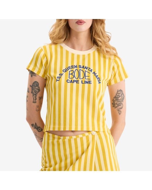 Bode Yellow Medalist Tee