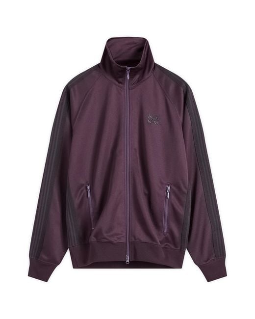 Needles Purple Poly Smooth Track Jacket