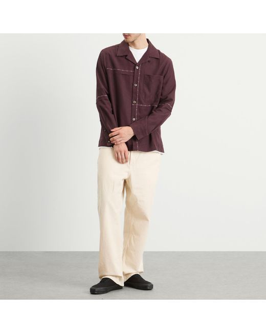 ACMH by Magic Castles Purple Fray Shirt for men