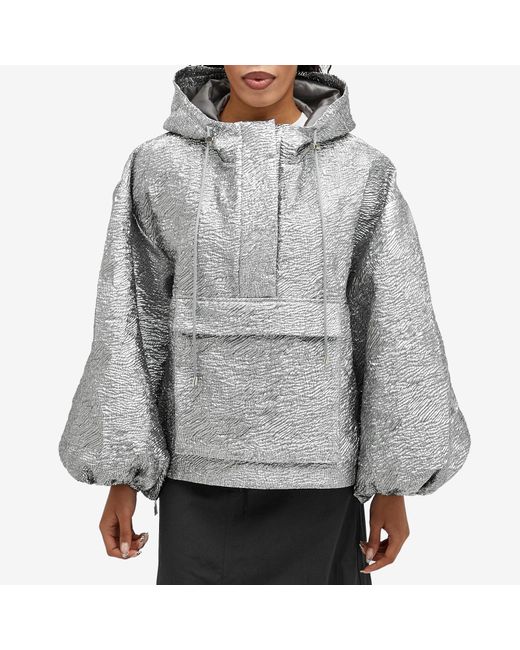 [CECILIE BAHNSEN] ORIT ジャケット ORIT | JACKET BONDED COTTON BROWN