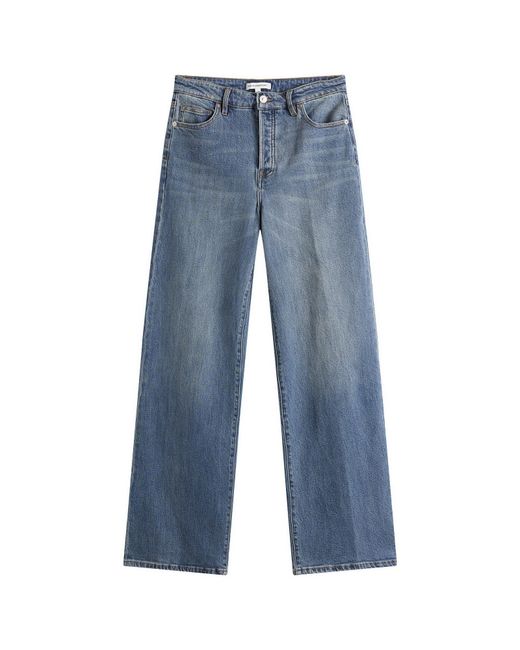 GOOD AMERICAN Blue Vintage Wide Jeans