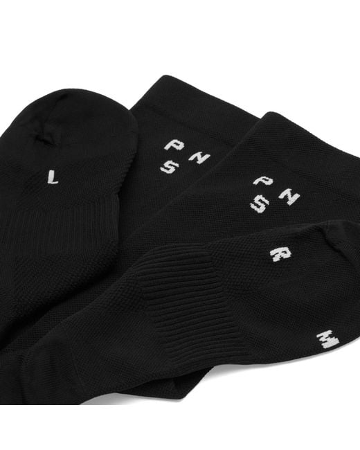 Pas Normal Studios Black Race Socks for men