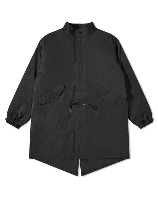 FRIZMWORKS Black M65 Fishtail Parka Jacket for men