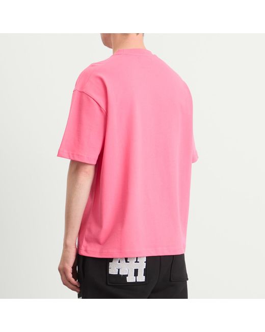Annie Hood Pink College T-Shirt for men