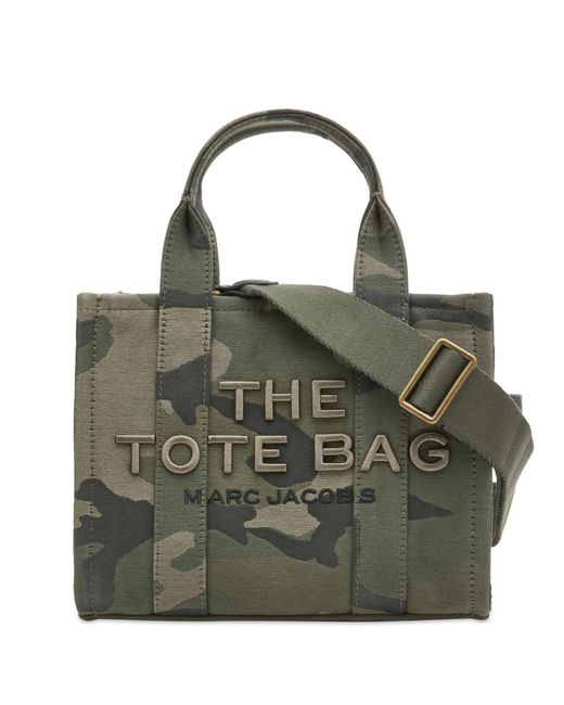 Marc Jacobs Green The Small Tote Canvas