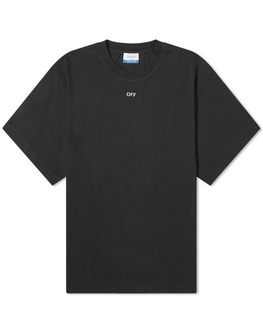 Off-White c/o Virgil Abloh Black Off- Stamp Skate T-Shirt for men