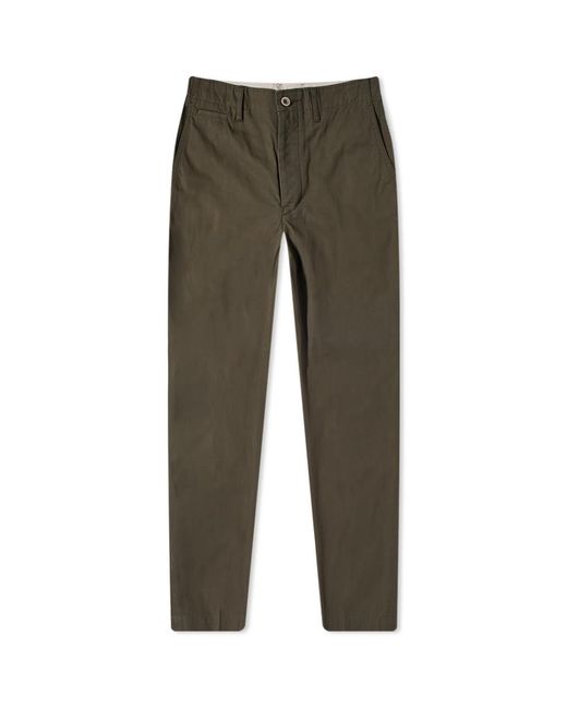 Visvim Tapered Chino Pant in Green for Men Lyst