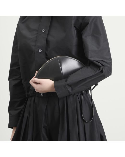 Jil Sander Black Medium Curve Pouch
