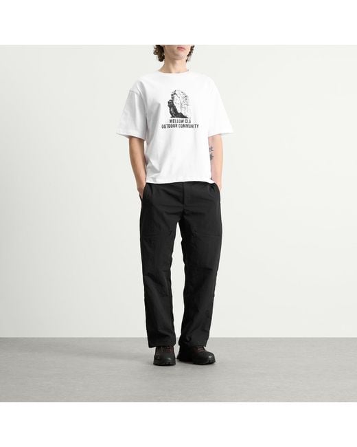 Mellow Clo White Slab T-Shirt for men