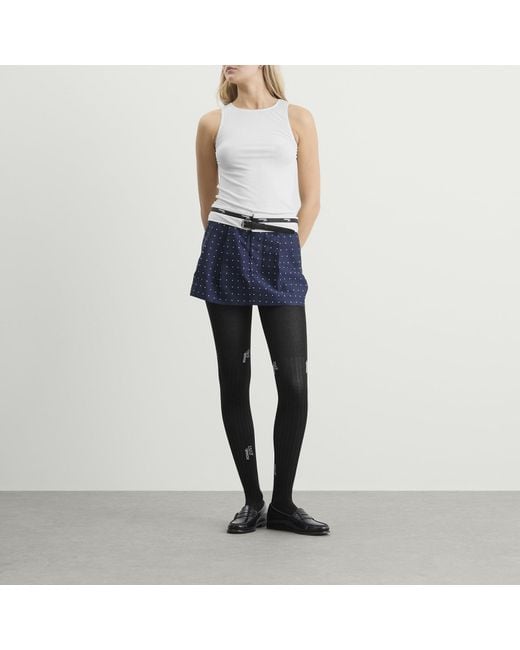 HOMMEGIRLS Black Tights