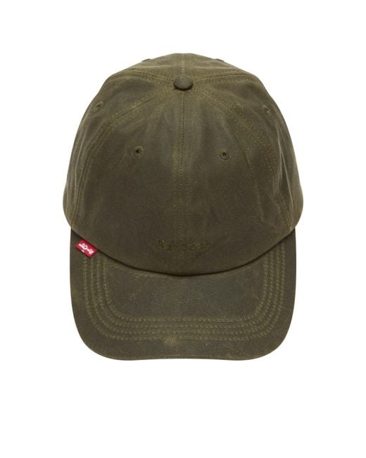 Levi's Green X Barbour 6 Panel Cap for men