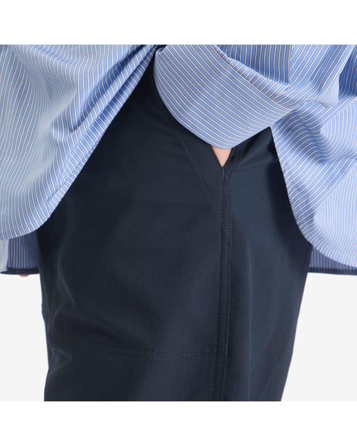 Nanamica Blue Alphadry Utility Trousers for men