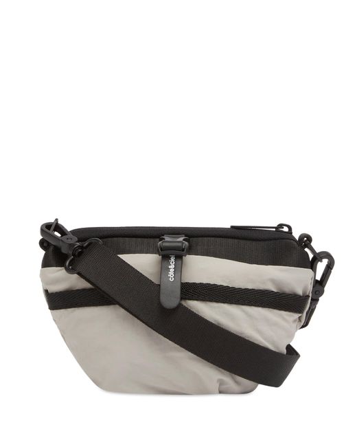 Côte&Ciel Black Orba Smooth Cross Body Bag
