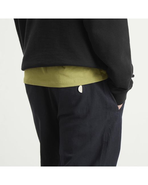 Folk Blue Drawcord Assembly Pant, Size 36" for men