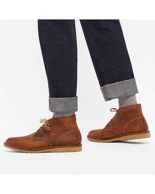 Red Wing Brown 3322 Weekender Chukka for men