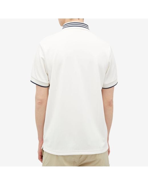 Adidas Originals White Adidas Spzl Polo Shirt for men