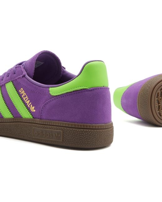 【ADIDAS】 Adidas Handball Special Purple Green adidas Handball Spezial W Sneaker in Purple | Lyst