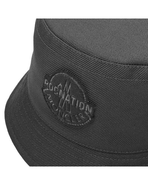 Moncler Gray Genius X Roc Nation Bucket Hat for men
