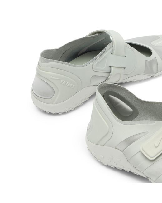 Nike White X Skims Satin Rift Sneaker